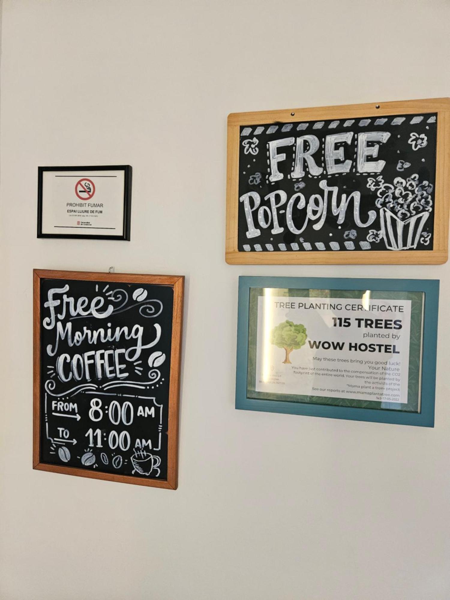 Wow Hostel Barcelona Kültér fotó